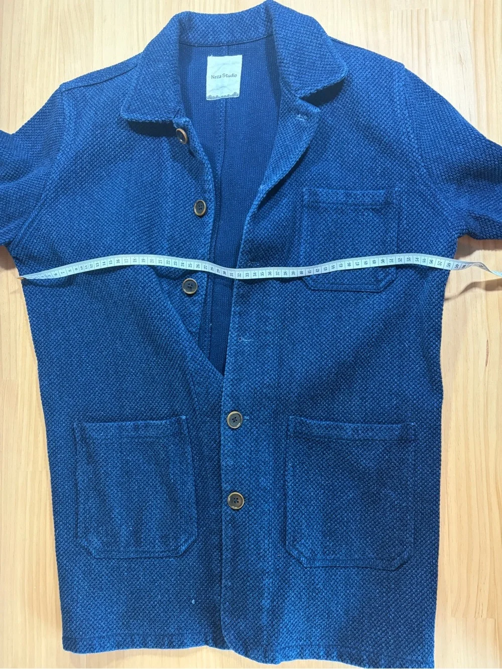Nena & Co. Indigo Lightweight Shirt Jacket W